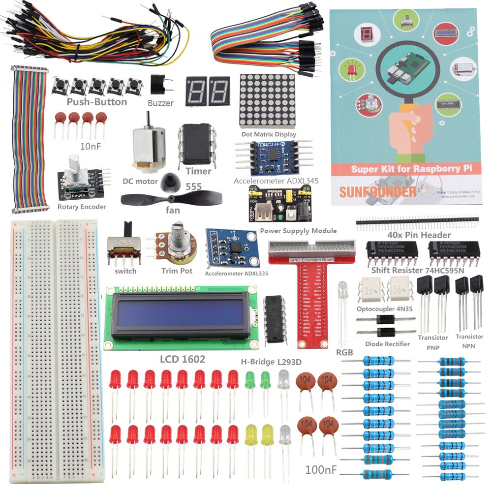 SuperK Kit V2.0 for Raspberry Pi